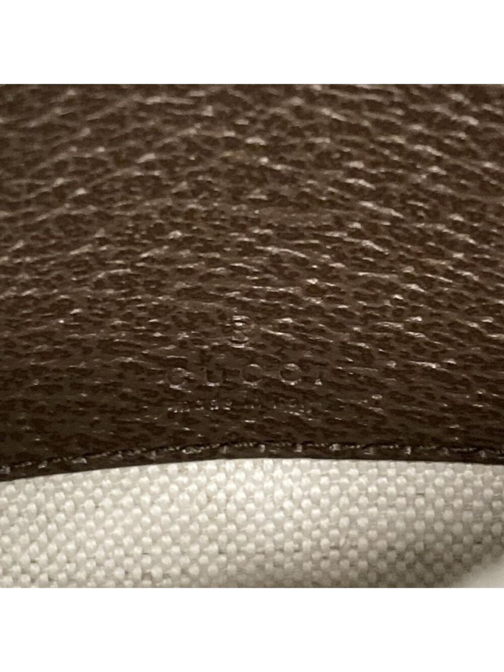 ★SOLD★ Gucci Waist Pouch Interlocking GG Plus Supreme Dark Brown Beige Leather - Picture 9 of 15